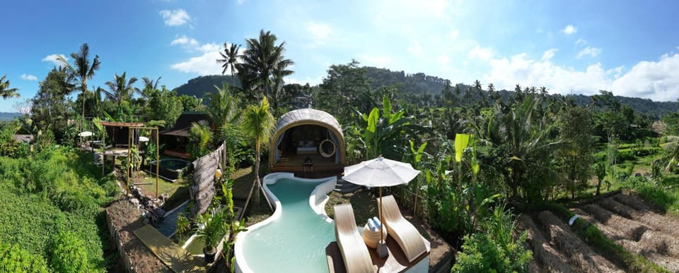 Gladak di Uma Bali Hotel in Sidemen