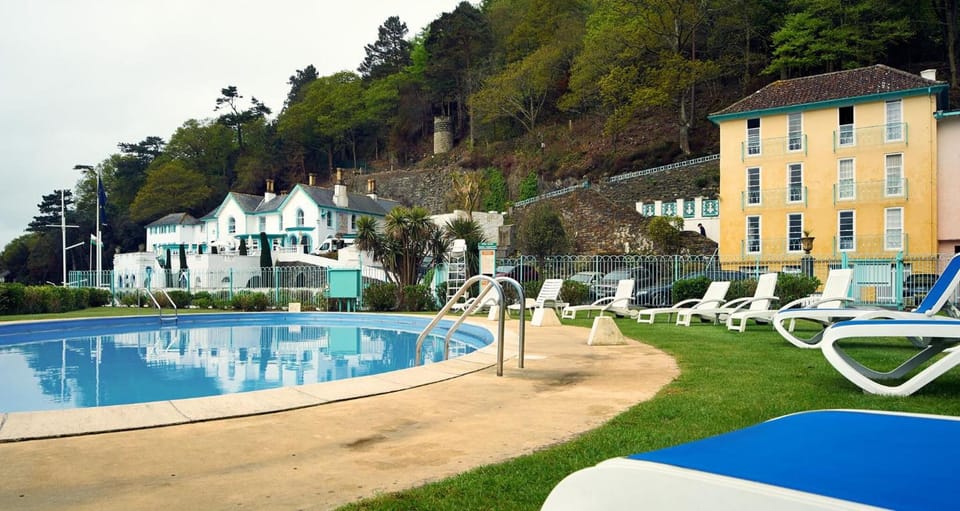 Portmeirion Village & Castell Deudraeth Hotel in Wales