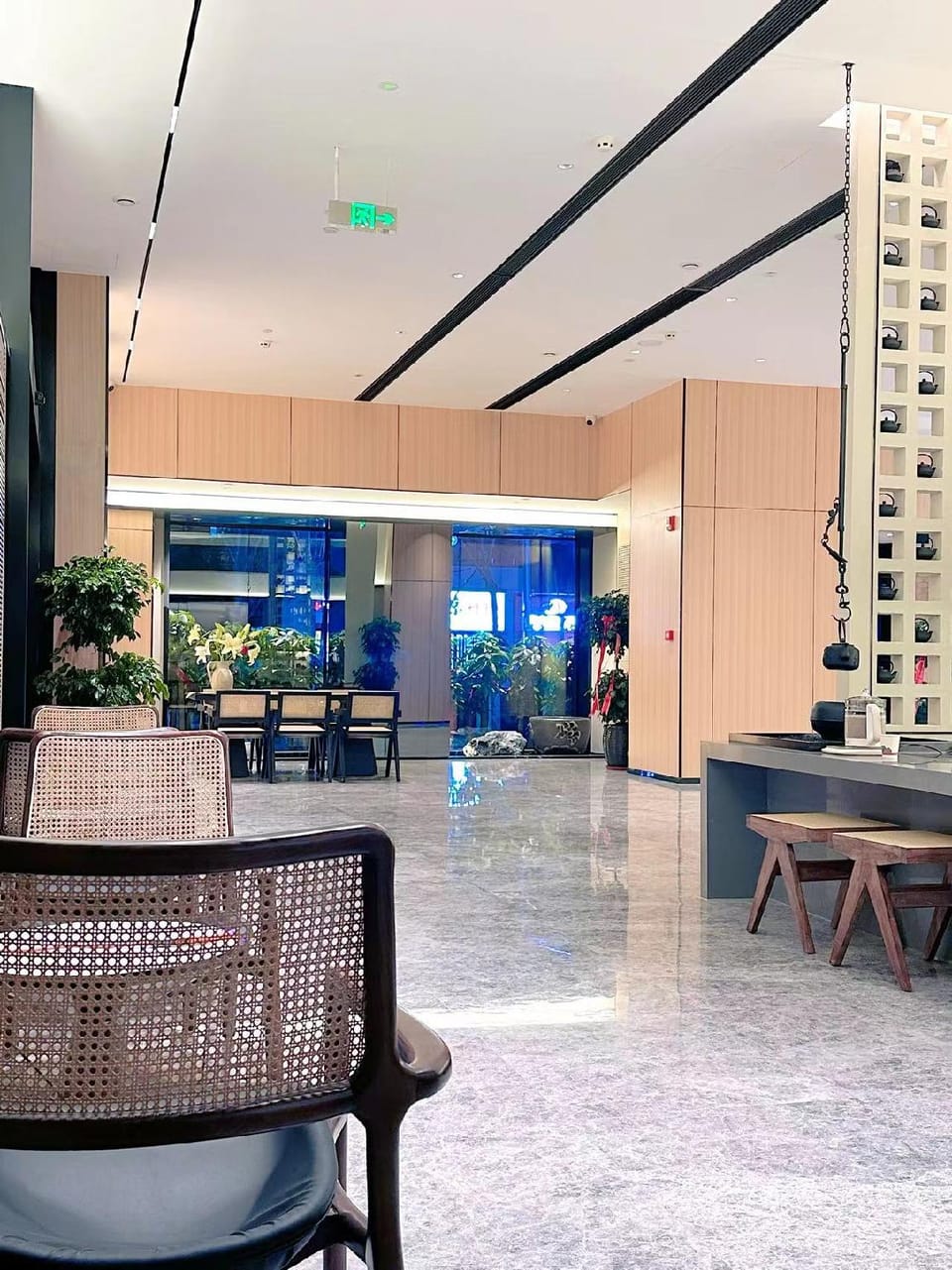 Interior view