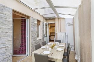 Modern Apartment with Patio in Rapallo Hotel in Rapallo