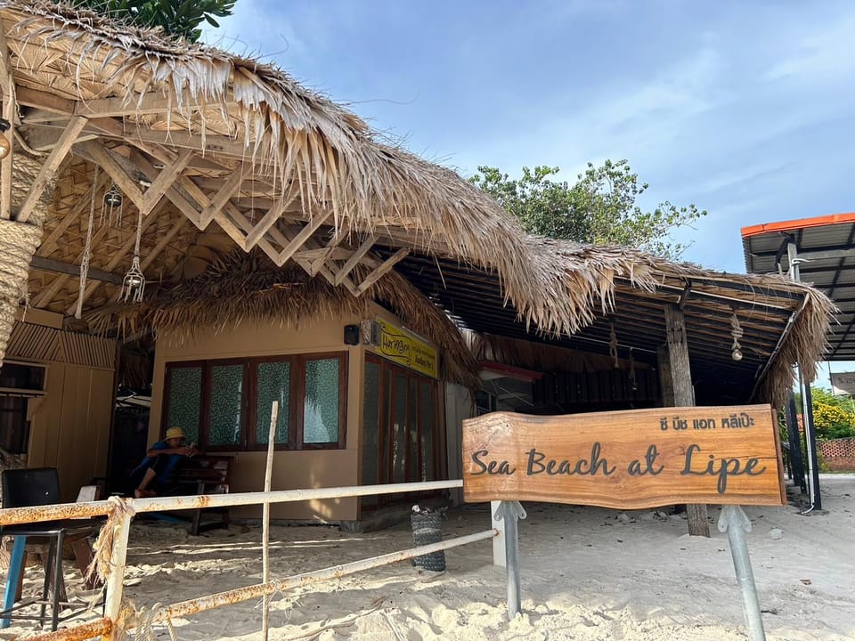 Sea Beach at Lipe Resort in Thailand