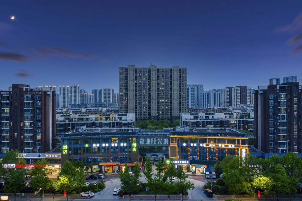 GreenTree Inn Express (Jiashan High-Speed Railway Station Branch) Hotel in Shanghai