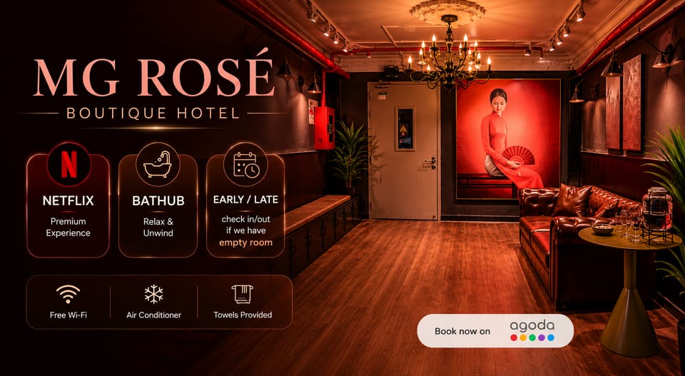 MG Rosé Boutique Hotel Hotel in Ho Chi Minh City