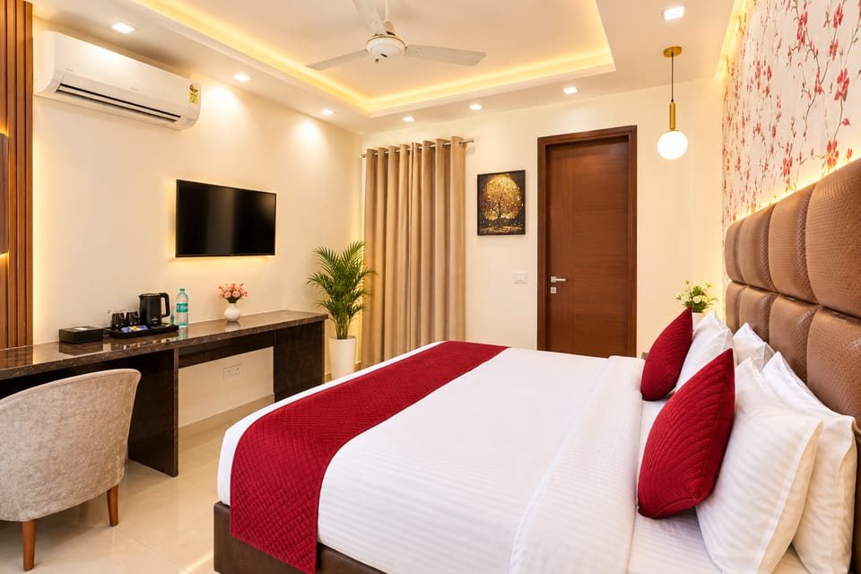 The Bed and Rock Hotel in New Delhi