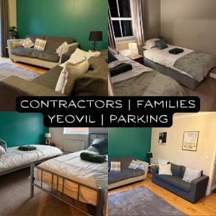 Spacious Contractor House for Families, Groups, and Free Parking Hotel in Yeovil