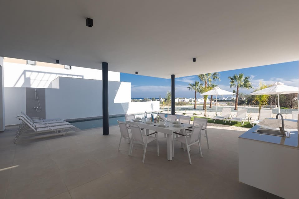 Protaras Aqua Pearl Villa AQ10 with Pool Heating Resort in Famagusta District