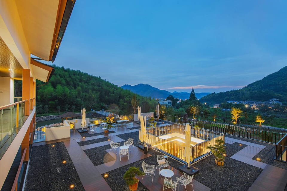 Lu Ono·Qiwang·Pool Fishing Huanshan Viewing Parent-child Holiday Meisu Hotel in Hangzhou