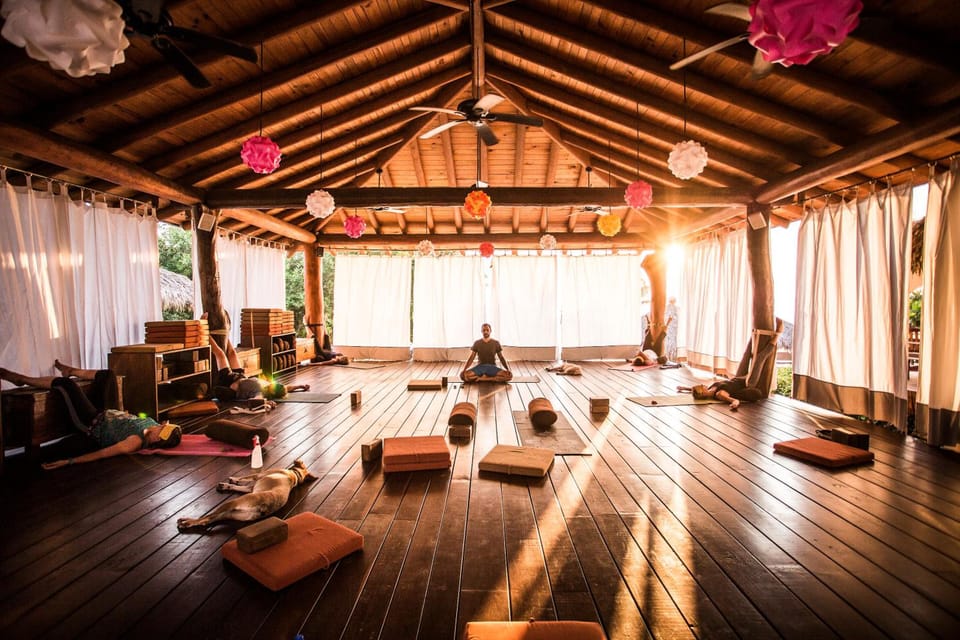 Present Moment Retreat Hotel in Troncones