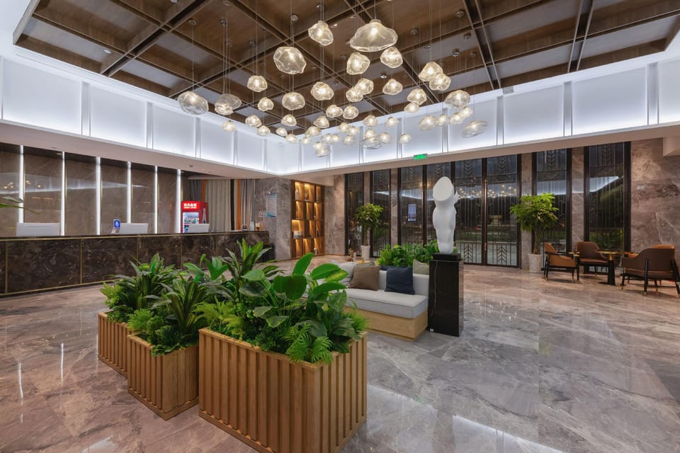 The pure bath platinum hotel (Ma'anshan Xiushan County High Speed Rail East Station Store) Hotel in Nanjing
