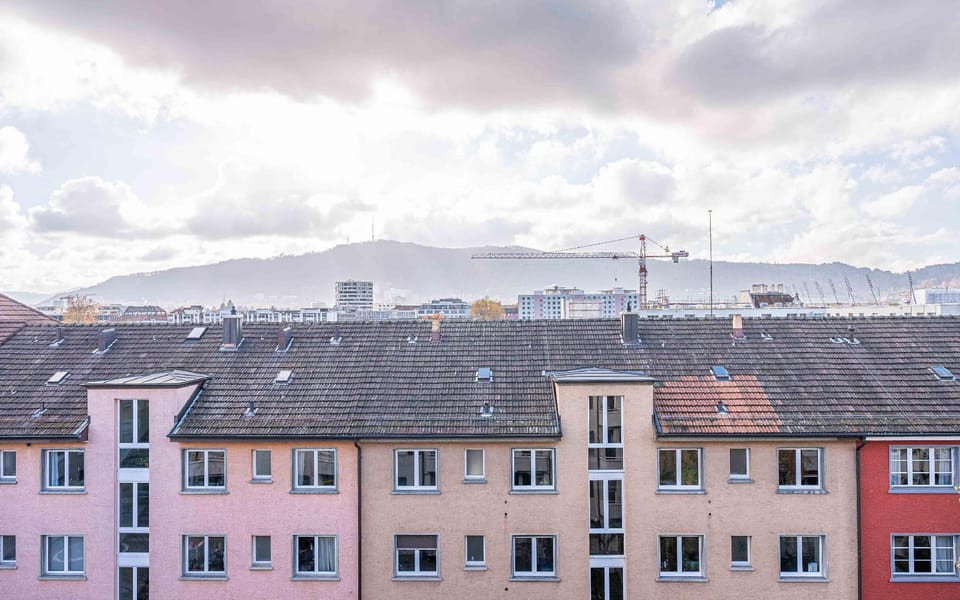 E-64 Duplex-3BDR apartment with Sky roof-Zurich West Hotel in Zurich City