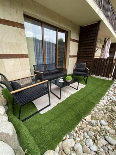 Large One Bedroom with Terrace next to Ski Lift Hotel in Bansko