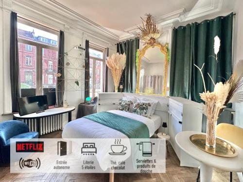 07 chambre Bartown - La Villa ORA Hotel in Flanders
