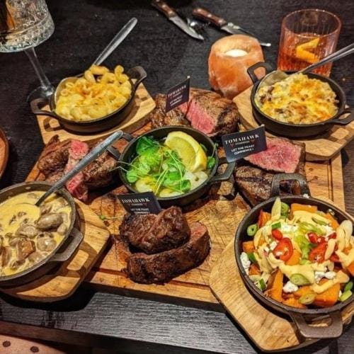 Tomahawk Steakhouse Potto Hotel in England