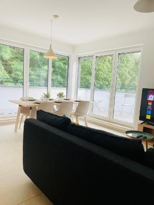 Luxury Green Penthouse Terrace & Parking Hotel in Luxembourg