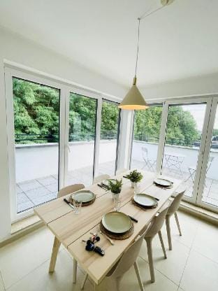 Luxury Green Penthouse Terrace & Parking Hotel in Luxembourg