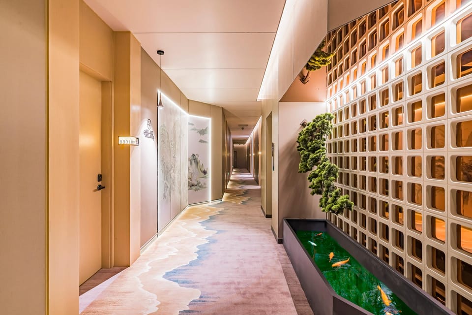  安汇文化酒店（朝阳高铁站石佛营地铁站店） Hotel in Beijing