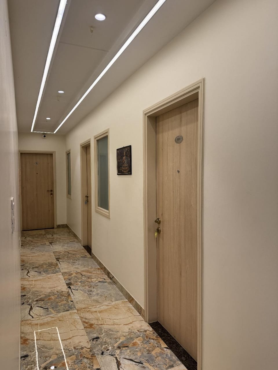 Interior view