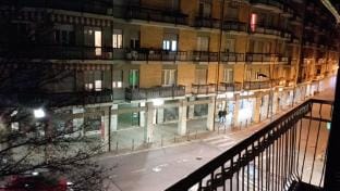 Accomodation with two beds in the historic center of Ciri Hotel in Piedmont