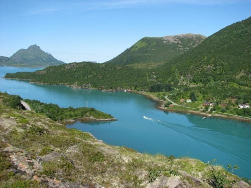 Skjellbogen Hyttegrend Lodge in Nordland, Norway