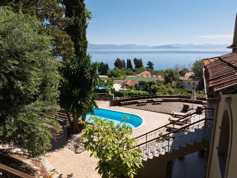 The Summit Escape Apartment hotel in Corfu, Greece