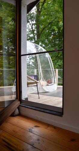 Studio autonome magnifique avec JARDIN d hiver TB situe Chaumont-Gistoux Hotel in Wallonia, Belgium