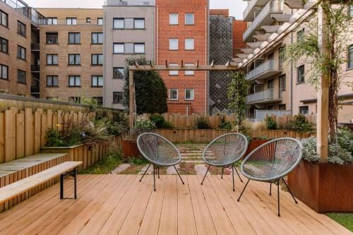Huswell - Seaview apartment with spacious terrace in Zeebrugge Hotel in Bruges