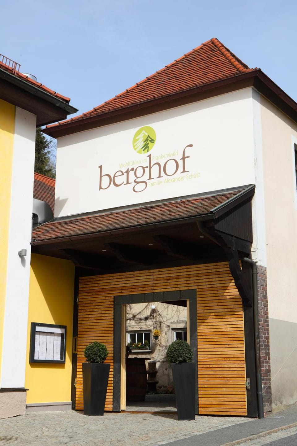 Gasthof Berghof Inn in Thuringia, Germany