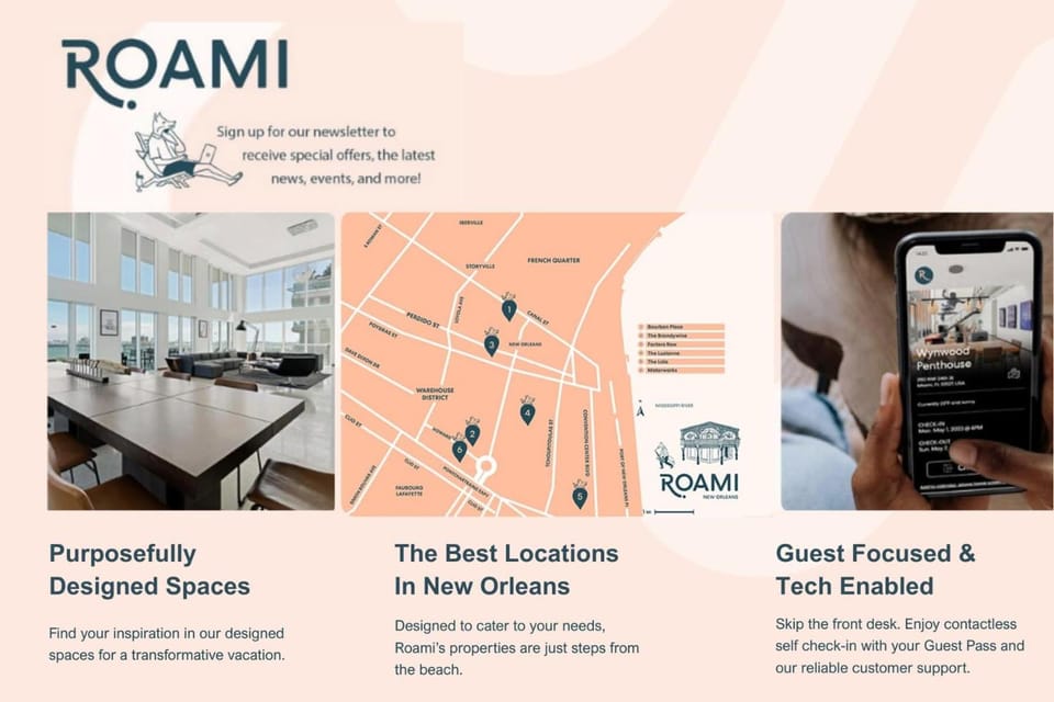 Roami at Canal Quarters Hotel in French Quarter