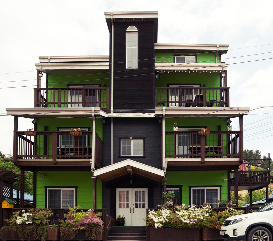 Jangho Green Pension Resort in South Korea