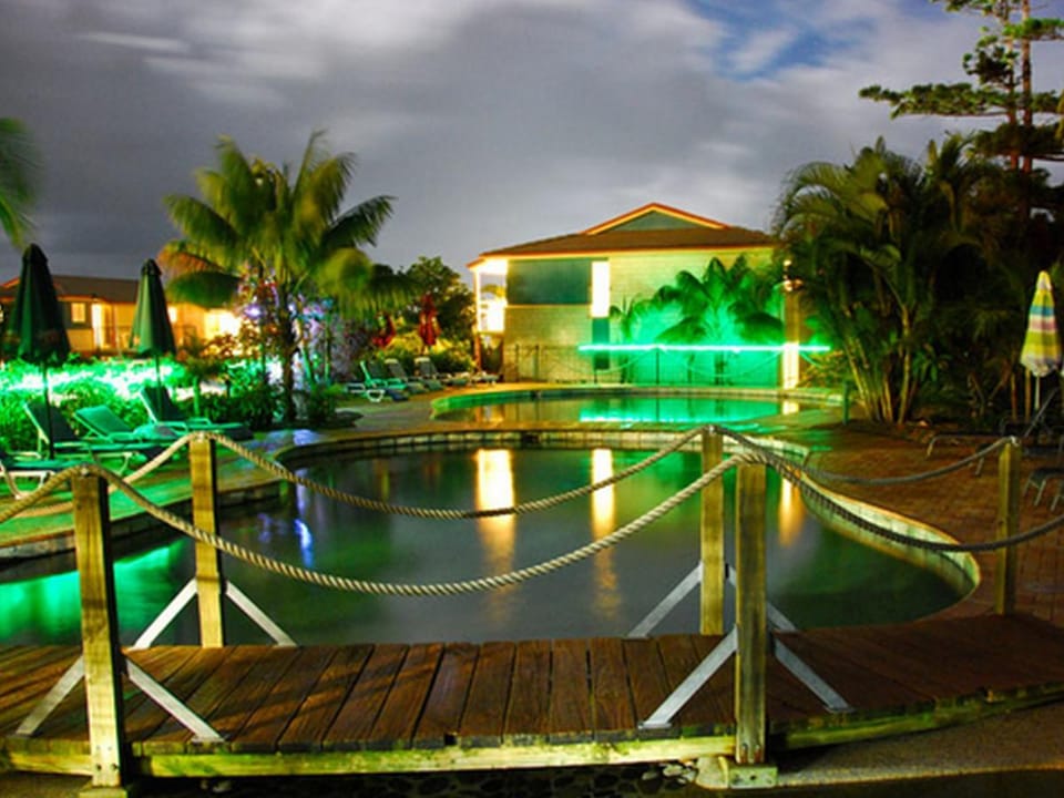 Aqualuna Beach Resort Hotel in Sapphire Beach