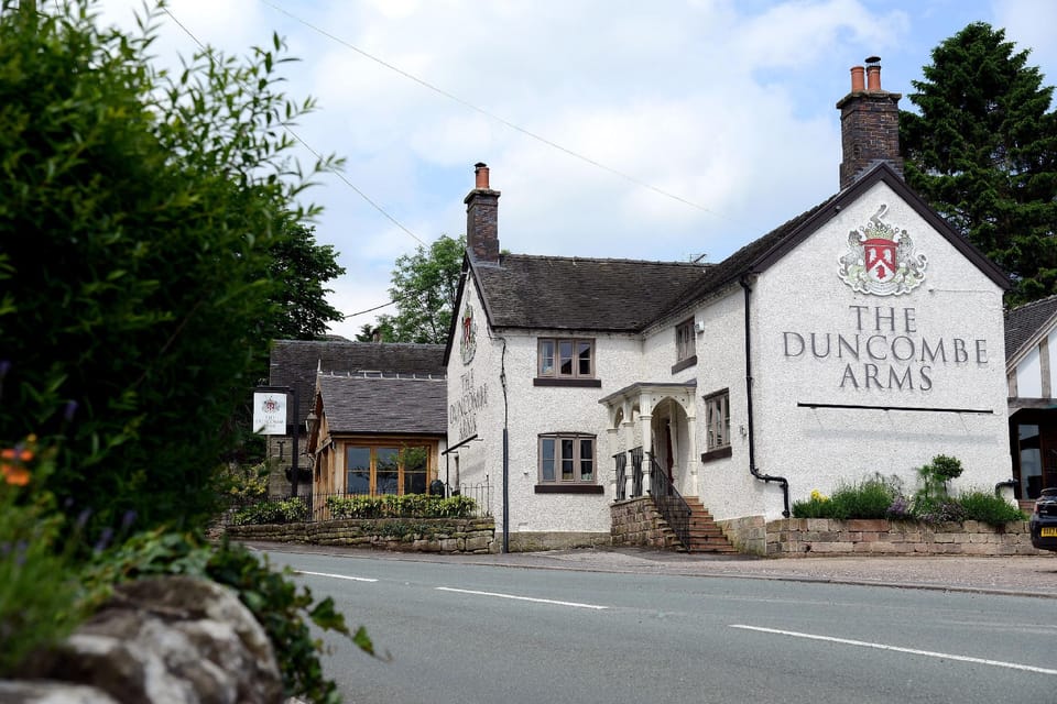 The Duncombe Arms Hotel in Staffordshire Moorlands District