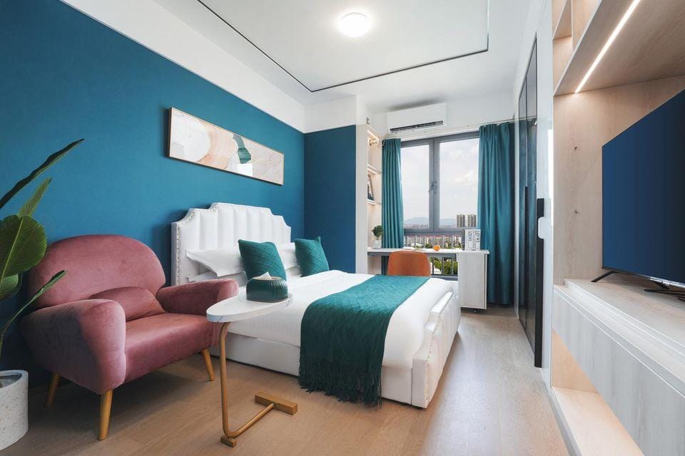 Lanwan Holiday Hotel Apartment (Xiaolongwan Subway Station Branch) Hotel in Nanjing