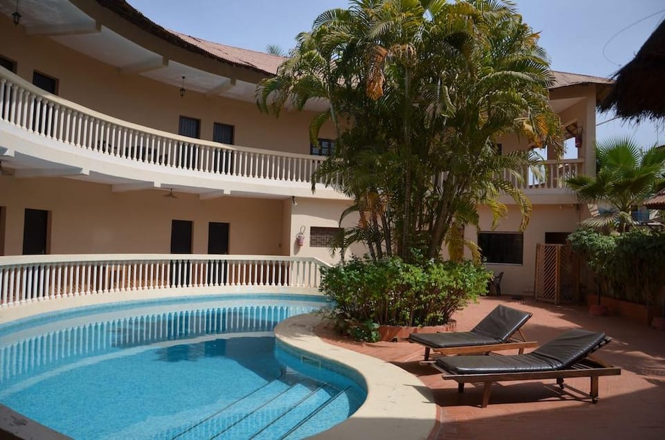 Flamboyant Hotel in Senegal