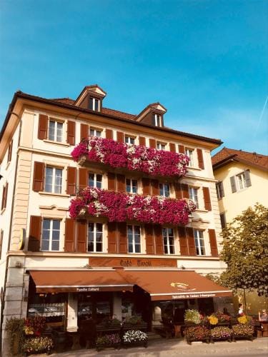 Cafe Tivoli Hotel in Fribourg, Switzerland