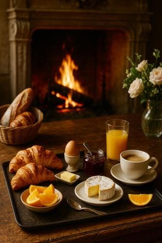 Sejour romantique ou professionnel au Chateau isigny, Charme et feu de cheminee Hotel in Brittany