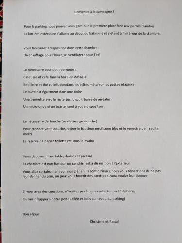 chambre du Saussay Hotel in Normandy