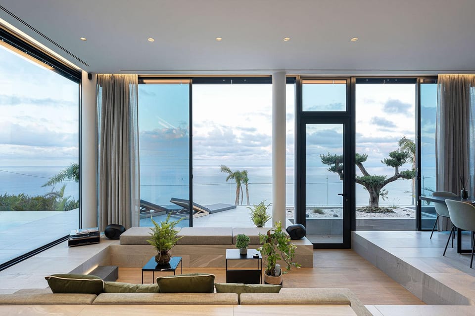 Saudade - Ultra Luxurious & Futuristic Zen Retreat Resort in Madeira District
