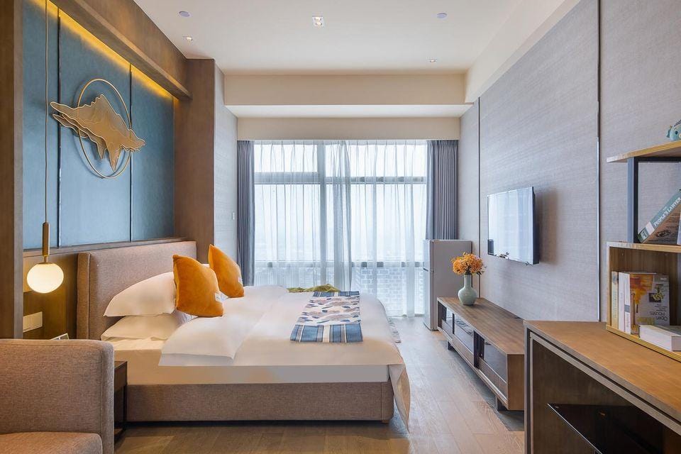 Muxi Future Apartment (Hangzhou EFC Europe and America Financial City Branch) Hotel in Hangzhou