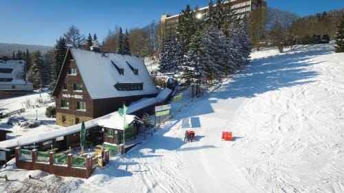 Haus am Berg - Pension direkt am Skihang Hotel in Erzgebirgskreis