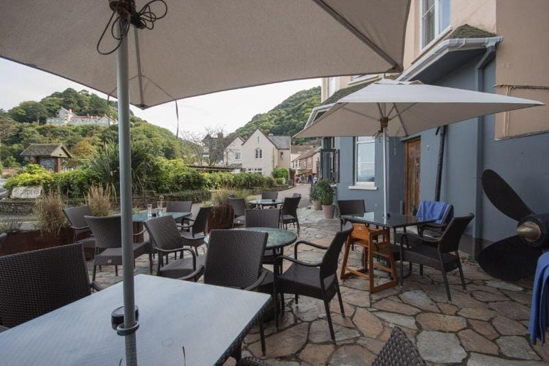 The Bath Hotel Lynmouth Hotel in West Somerset District
