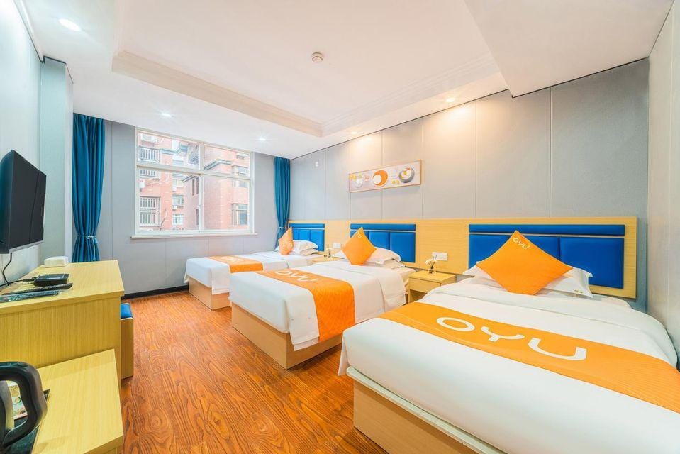 OYU Hangzhou Mingxuan Hotel (Jiubao Passenger Transport Center Subway Station Exit A) Hotel in Hangzhou