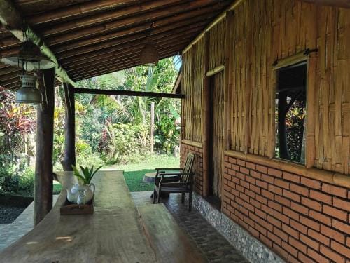 Bali mountain forest cabin Lodge in East Selemadeg