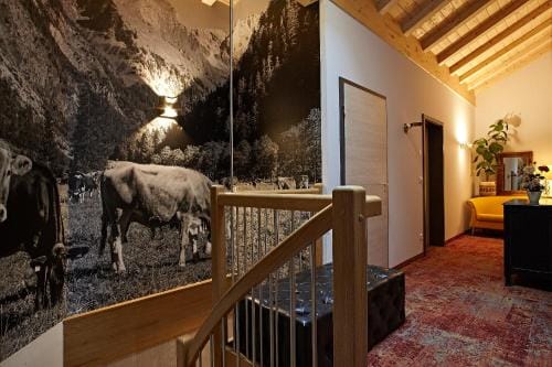 Vintage Hotel Charivari- Sommer Hornerbahnen kostenlos mit Restaurant Hotel in Oberstdorf