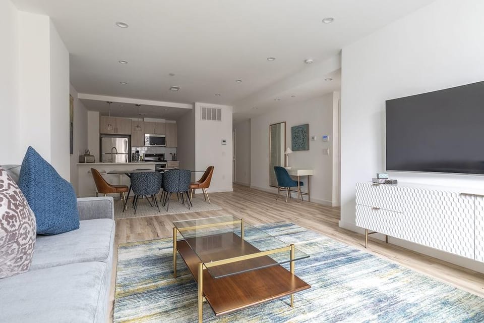 Stylish 3BR Retreat w Private Deck Near NYC Hotel in Hoboken