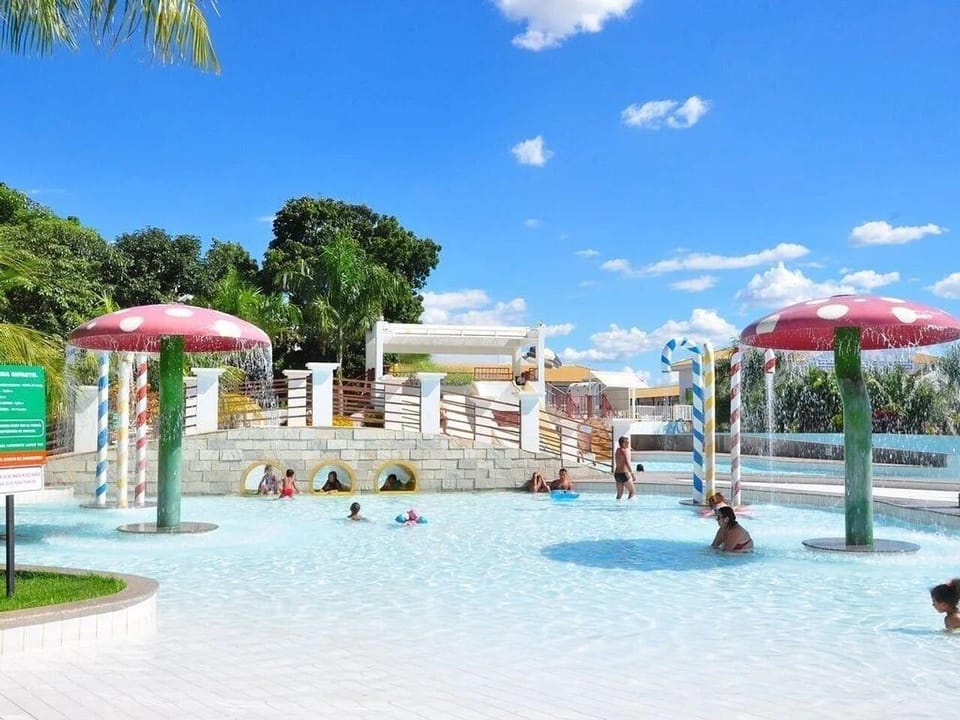 Ap Completo Parq. Aquát. Incrível Grátis Hotel in State of Goiás