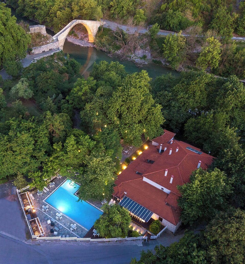 Aoos river Treehouse Hotel in North Macedonia