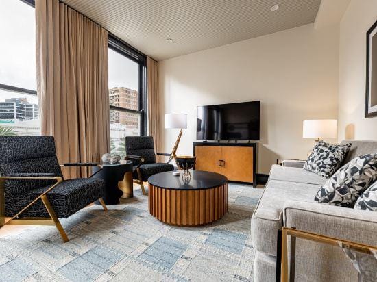 2BR Floor-to-Ceiling Canal Street Views | The Mayfair Hotel in French Quarter