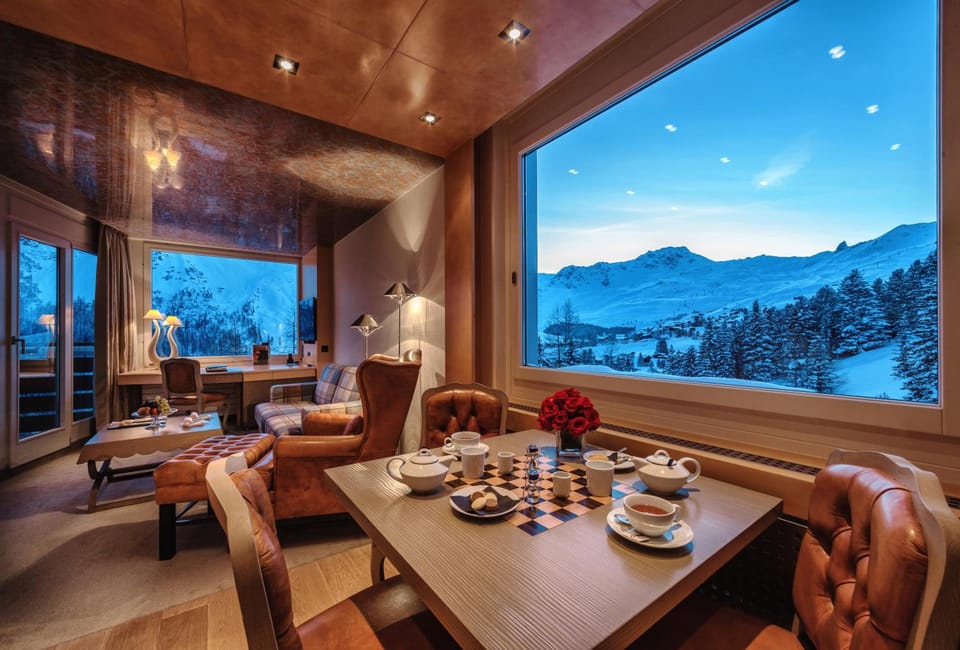 Tschuggen Grand Hotel - The Leading Hotels of the World Hotel in Arosa
