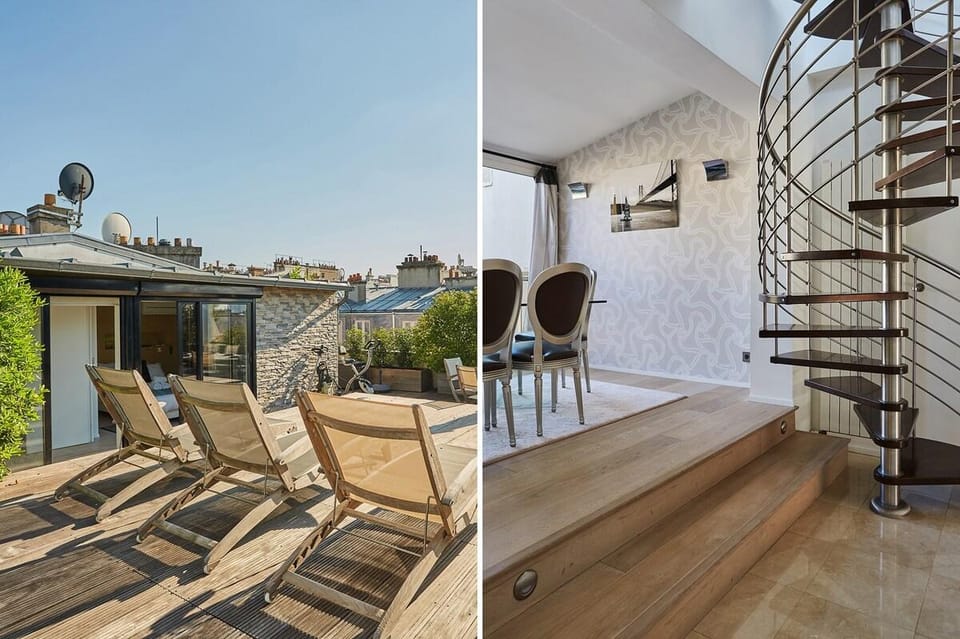Amazing Penthousse Foch/Arc de Triomphe/ Trocadero Resort in Paris