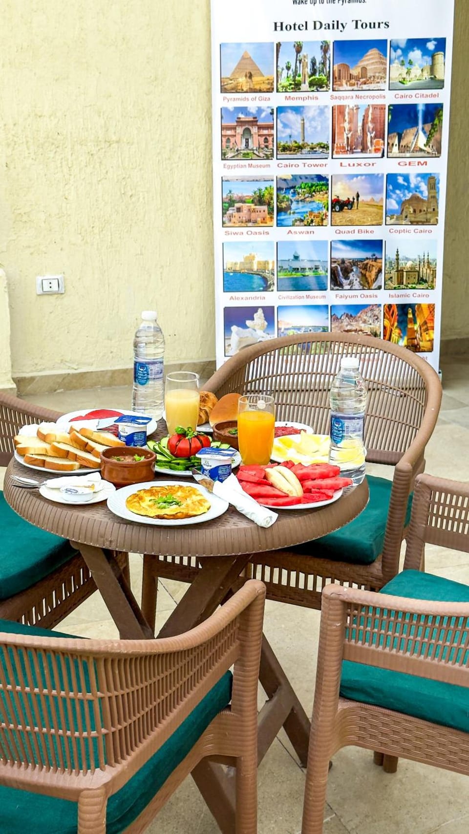 Infinity Pyramids Inn Hotel in Egypt